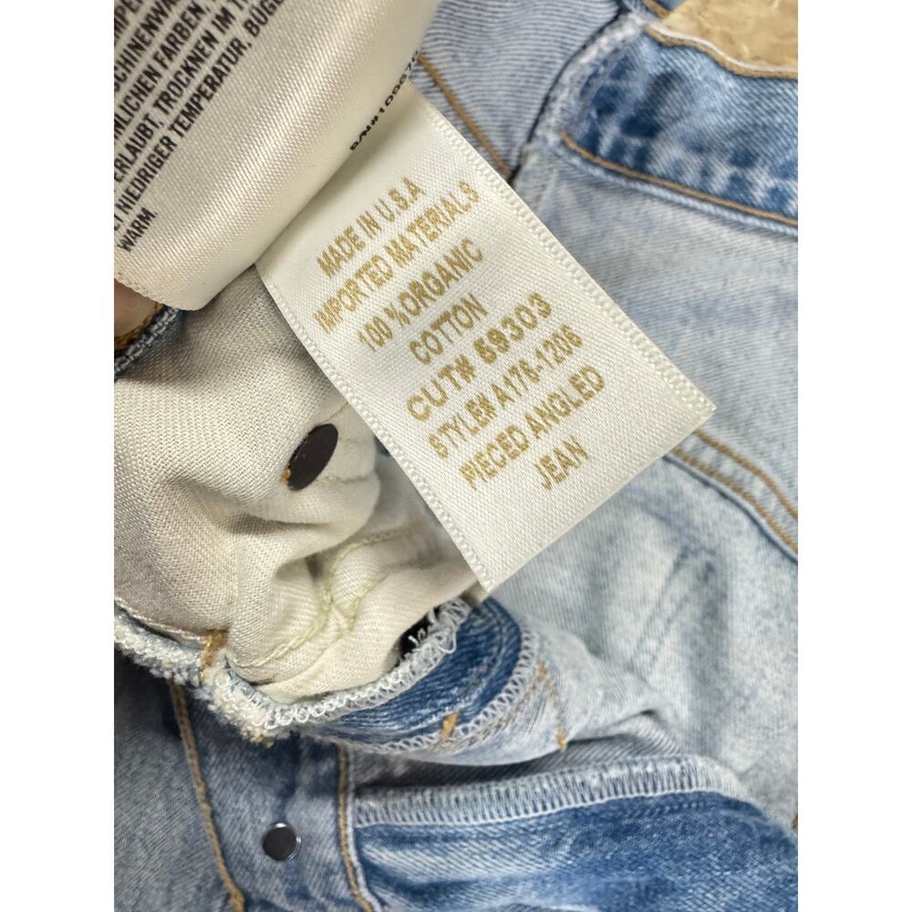 AGOLDE Pieced Angled Jean in Matrix EUC Size 32 Revolve $238 MSRP - Picture 9 of 10